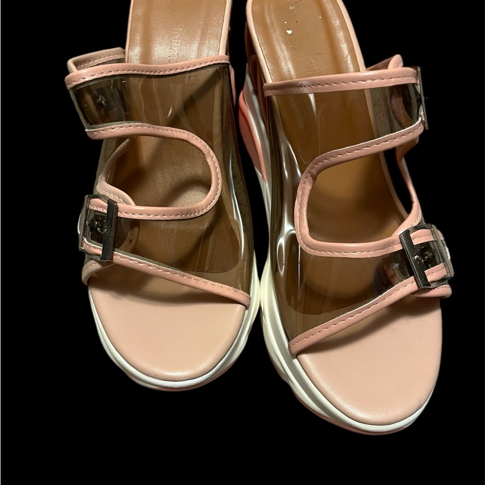Stylish Pink Women's Sandals by Jollimall